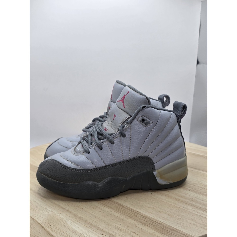 NIKE AIR JORDAN 12‎ RETRO GP (510816-029) WOLF GRAY /PASSION PINK/GRAY SIZE 11C